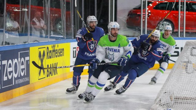 Photo hockey match France - Slovenia le 15/05/2017