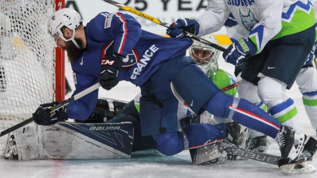 Photo hockey match France - Slovenia le 15/05/2017