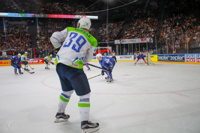 Photo hockey match France - Slovenia le 15/05/2017