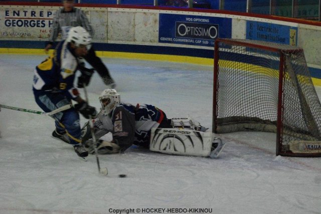 Photo hockey match Avignon - Reims le 14/02/2009