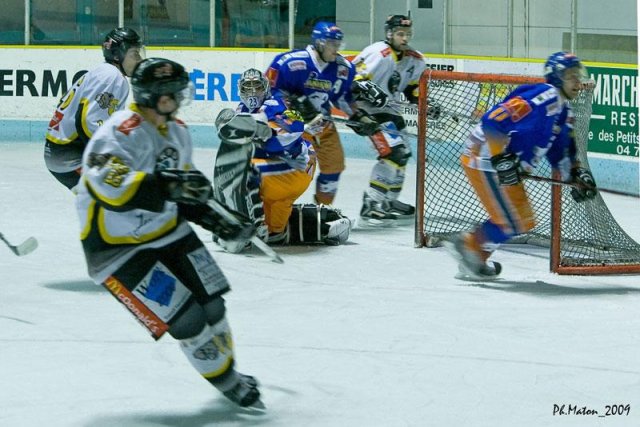 Photo hockey reportage D2 : J 17 - Clermont vs Chambèry