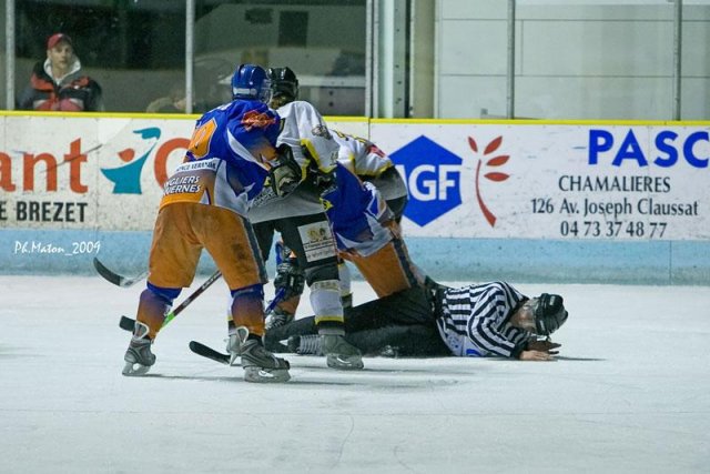 Photo hockey reportage D2 : J 17 - Clermont vs Chambèry