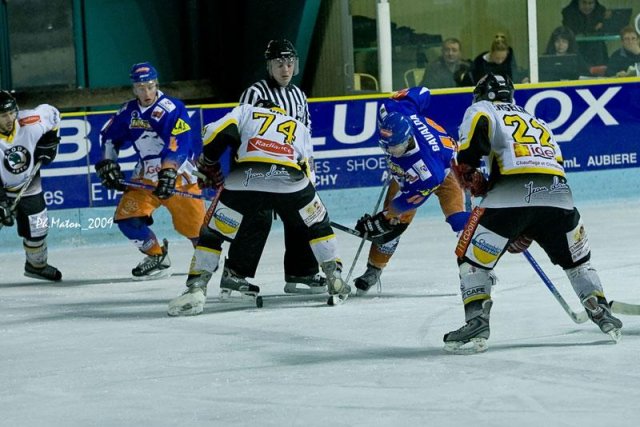 Photo hockey reportage D2 : J 17 - Clermont vs Chambèry