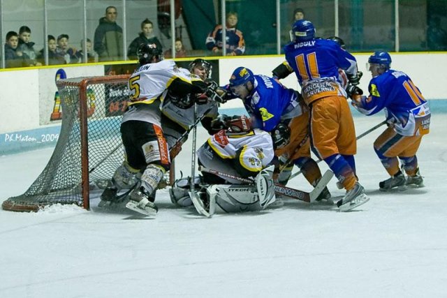 Photo hockey reportage D2 : J 17 - Clermont vs Chambèry