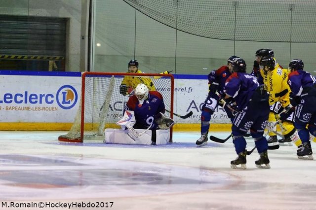 Photo hockey match Rouen - Angers  le 30/08/2017