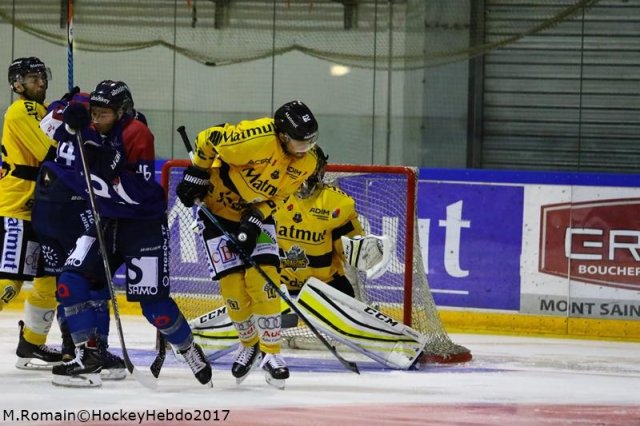 Photo hockey match Rouen - Angers  le 30/08/2017