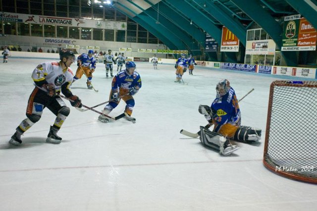 Photo hockey reportage D2 : J 17 - Clermont vs Chambèry