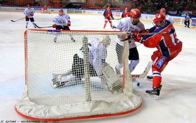 Photo hockey match Grenoble  - Lyon le 02/09/2017