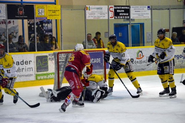 Photo hockey match Dijon  - Roanne le 02/09/2017
