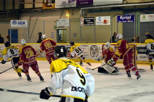 Photo hockey match Dijon  - Roanne le 02/09/2017