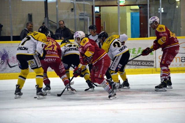 Photo hockey match Dijon  - Roanne le 02/09/2017