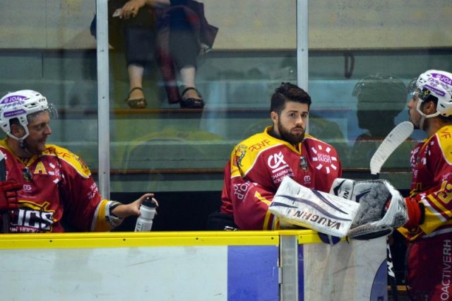 Photo hockey match Dijon  - Roanne le 02/09/2017