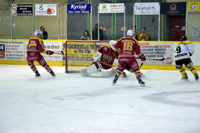 Photo hockey match Dijon  - Roanne le 02/09/2017