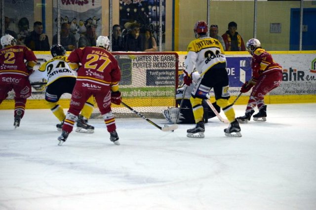 Photo hockey match Dijon  - Roanne le 02/09/2017