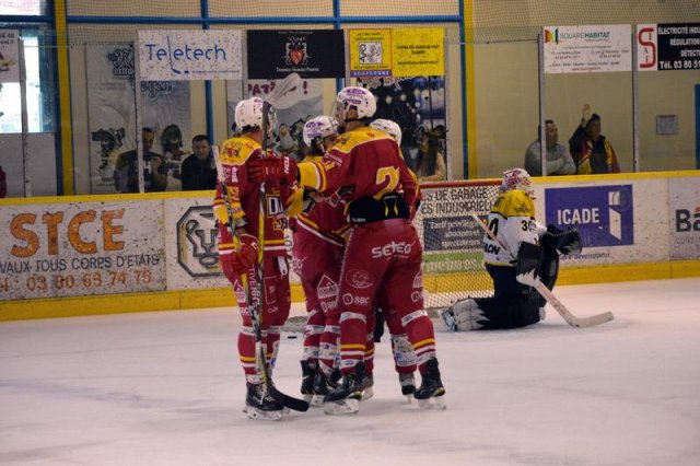 Photo hockey match Dijon  - Roanne le 02/09/2017