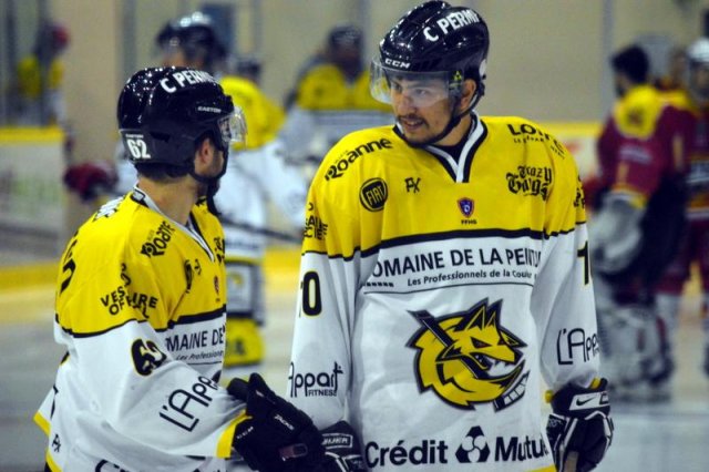 Photo hockey match Dijon  - Roanne le 02/09/2017