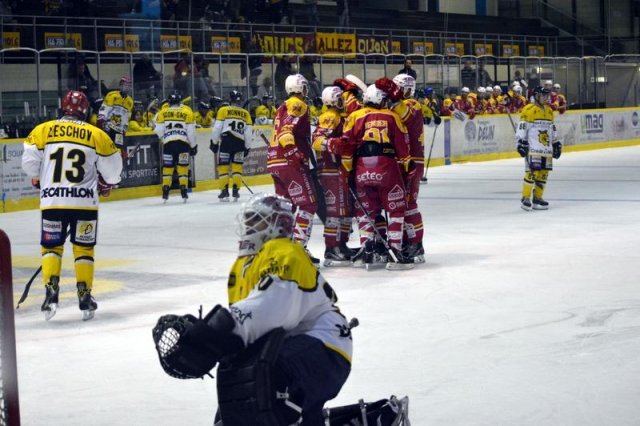 Photo hockey match Dijon  - Roanne le 02/09/2017