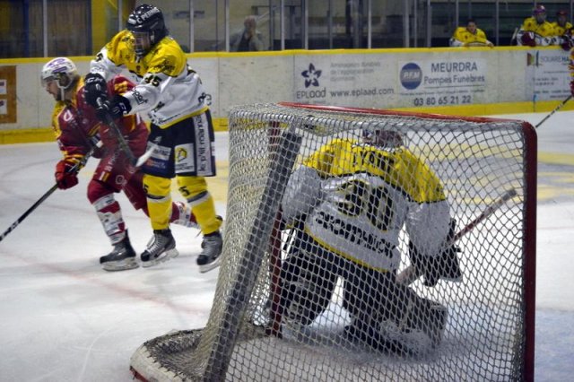 Photo hockey match Dijon  - Roanne le 02/09/2017