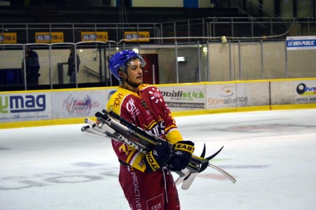 Photo hockey match Dijon  - Roanne le 02/09/2017