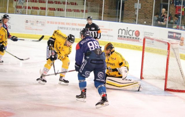 Photo hockey match Angers  - Rouen le 05/09/2017