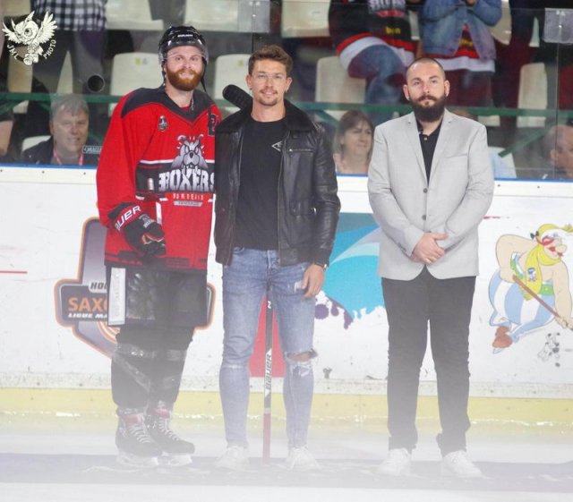 Photo hockey match Bordeaux - Nantes le 05/09/2017