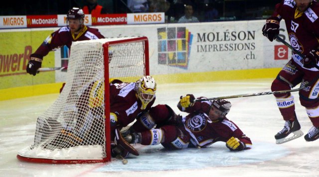 Photo hockey match Genève - Lausanne le 07/09/2017