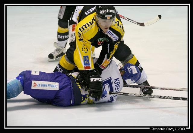 Photo hockey match Rouen - Dijon  le 17/02/2009