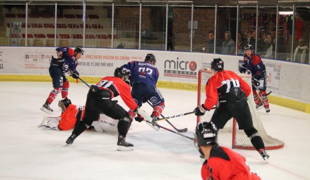 Photo hockey match Angers  - Bordeaux le 08/09/2017