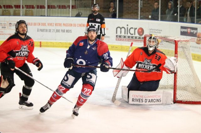 Photo hockey match Angers  - Bordeaux le 08/09/2017
