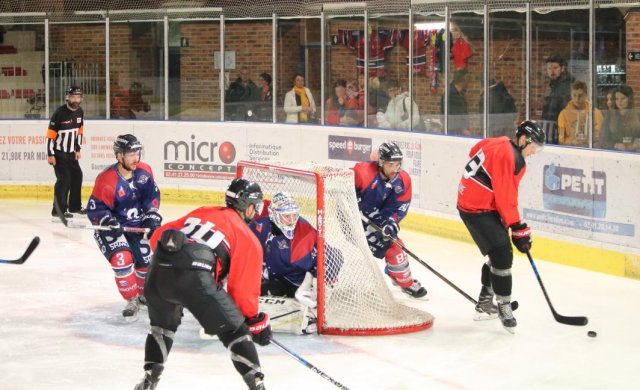 Photo hockey match Angers  - Bordeaux le 08/09/2017