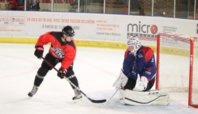 Photo hockey match Angers  - Bordeaux le 08/09/2017