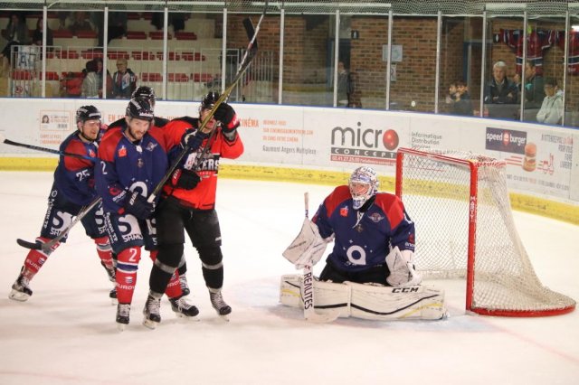 Photo hockey match Angers  - Bordeaux le 08/09/2017