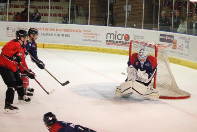 Photo hockey match Angers  - Bordeaux le 08/09/2017