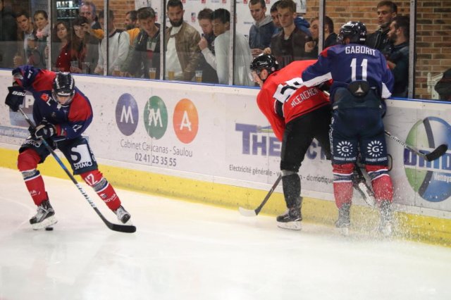 Photo hockey match Angers  - Bordeaux le 08/09/2017