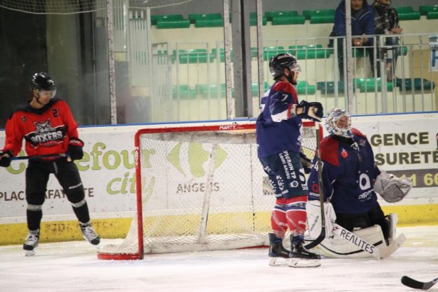Photo hockey match Angers  - Bordeaux le 08/09/2017