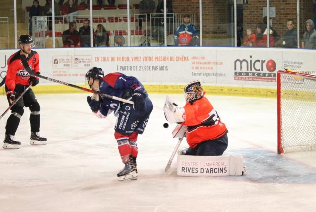Photo hockey match Angers  - Bordeaux le 08/09/2017