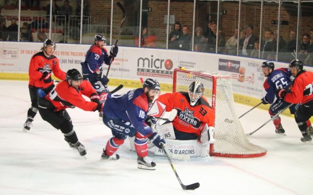 Photo hockey match Angers  - Bordeaux le 08/09/2017