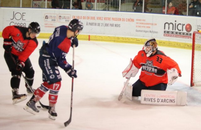 Photo hockey match Angers  - Bordeaux le 08/09/2017