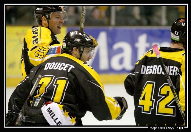 Photo hockey match Rouen - Dijon  le 17/02/2009