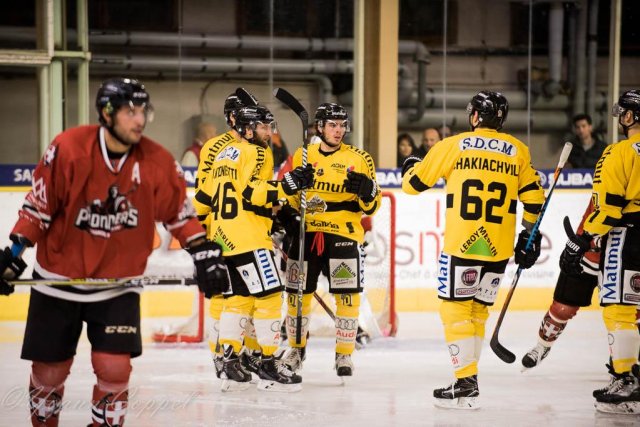 Photo hockey match Chamonix  - Rouen le 12/09/2017
