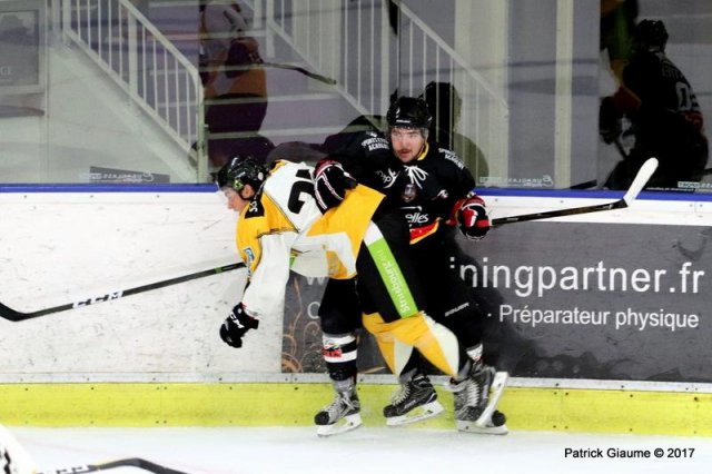 Photo hockey match Nice - Strasbourg  le 12/09/2017