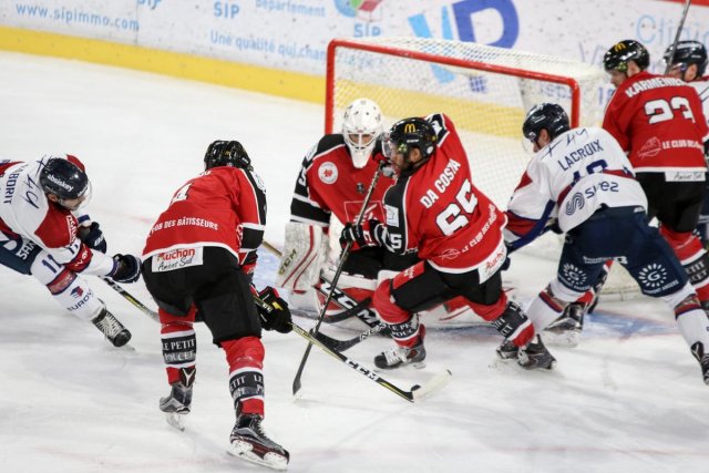 Photo hockey match Amiens  - Angers  le 12/09/2017