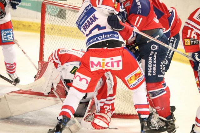 Photo hockey match Angers  - Mulhouse le 15/09/2017