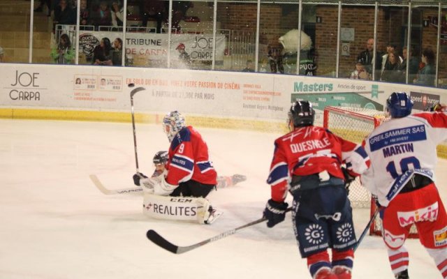 Photo hockey match Angers  - Mulhouse le 15/09/2017
