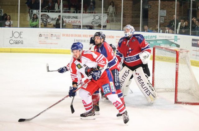 Photo hockey match Angers  - Mulhouse le 15/09/2017