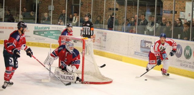 Photo hockey match Angers  - Mulhouse le 15/09/2017