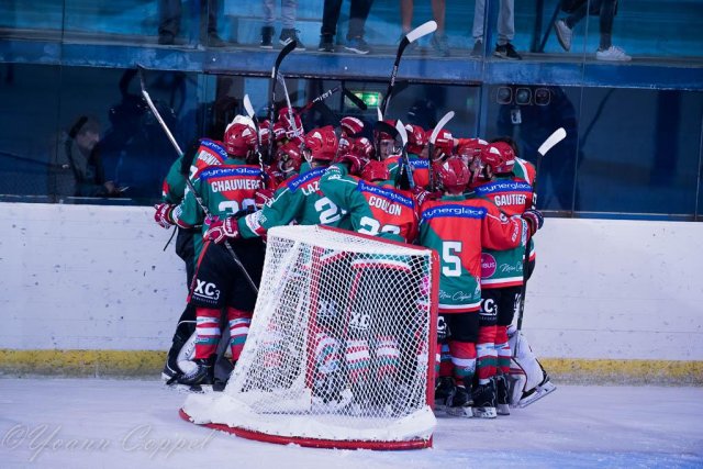 Photo hockey match Mont-Blanc - Briançon  le 16/09/2017