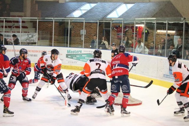 Photo hockey match Angers  - Epinal  le 17/09/2017