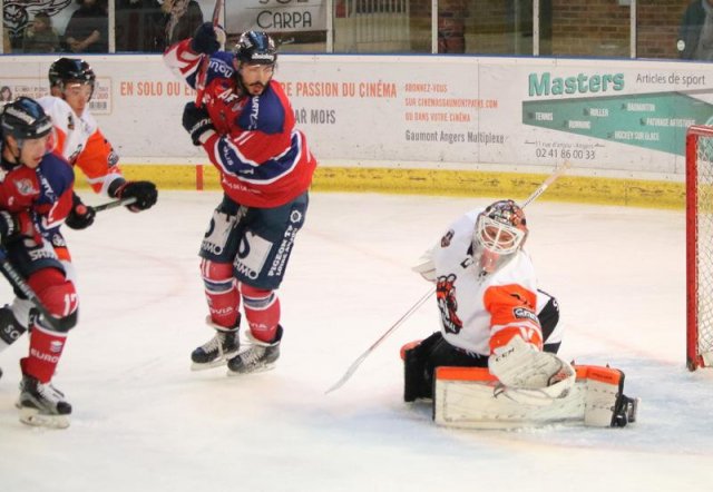 Photo hockey match Angers  - Epinal  le 17/09/2017