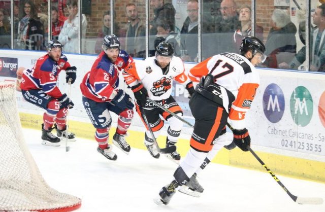 Photo hockey match Angers  - Epinal  le 17/09/2017